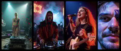 Musician-First AI Photos: Introducing Shoots by Diktatorial